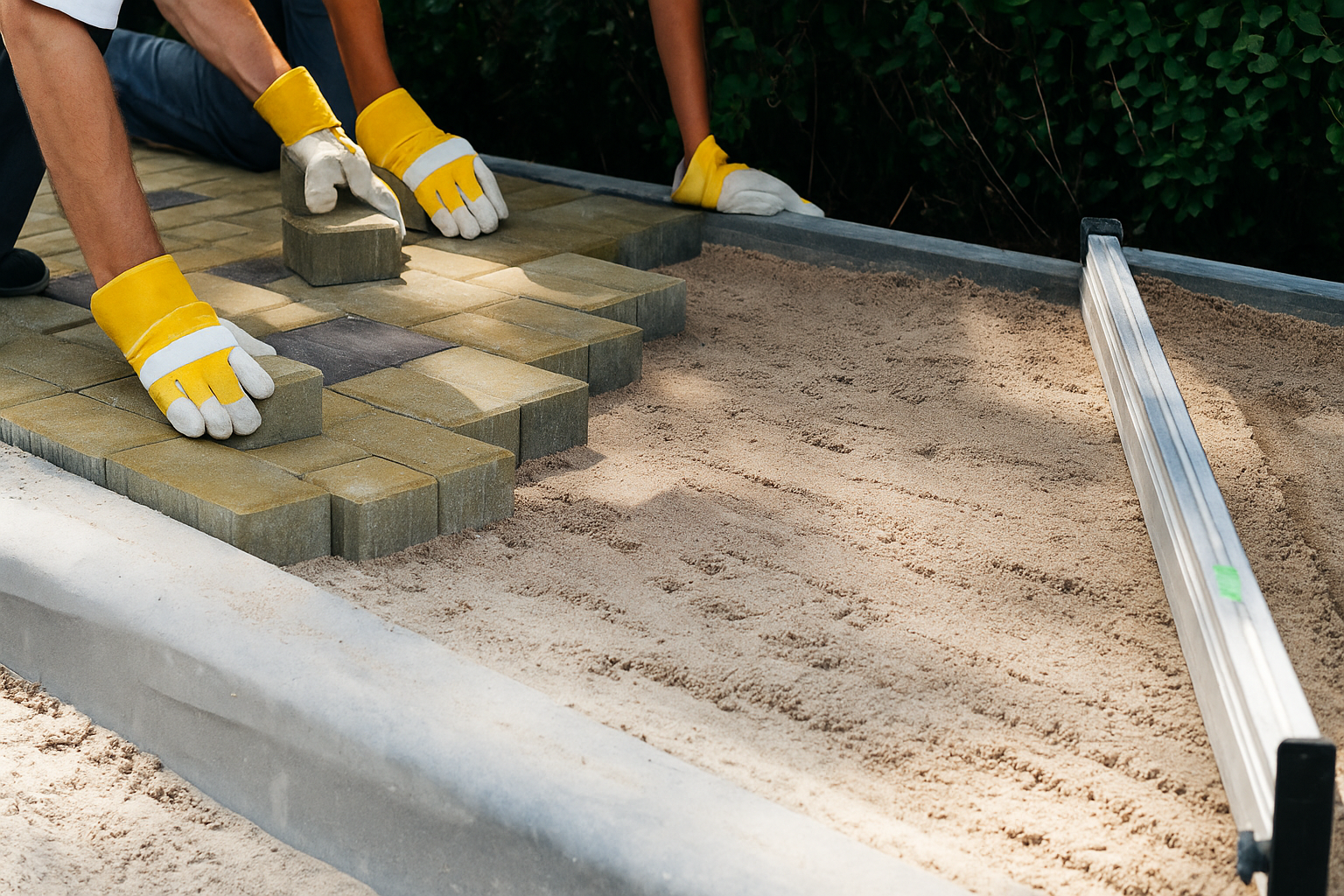 Укладання тротуарної плитки під ключ